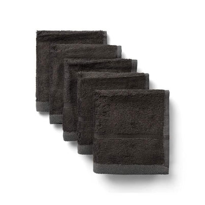 Bambus vaskeklude - 25x25 cm - 5 stk.