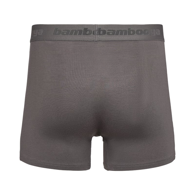 Bambus Herre underbukser - 3-pak - Gun Metal