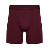 Bambus Herre Underbukser - Ekstra længde - Bordeaux