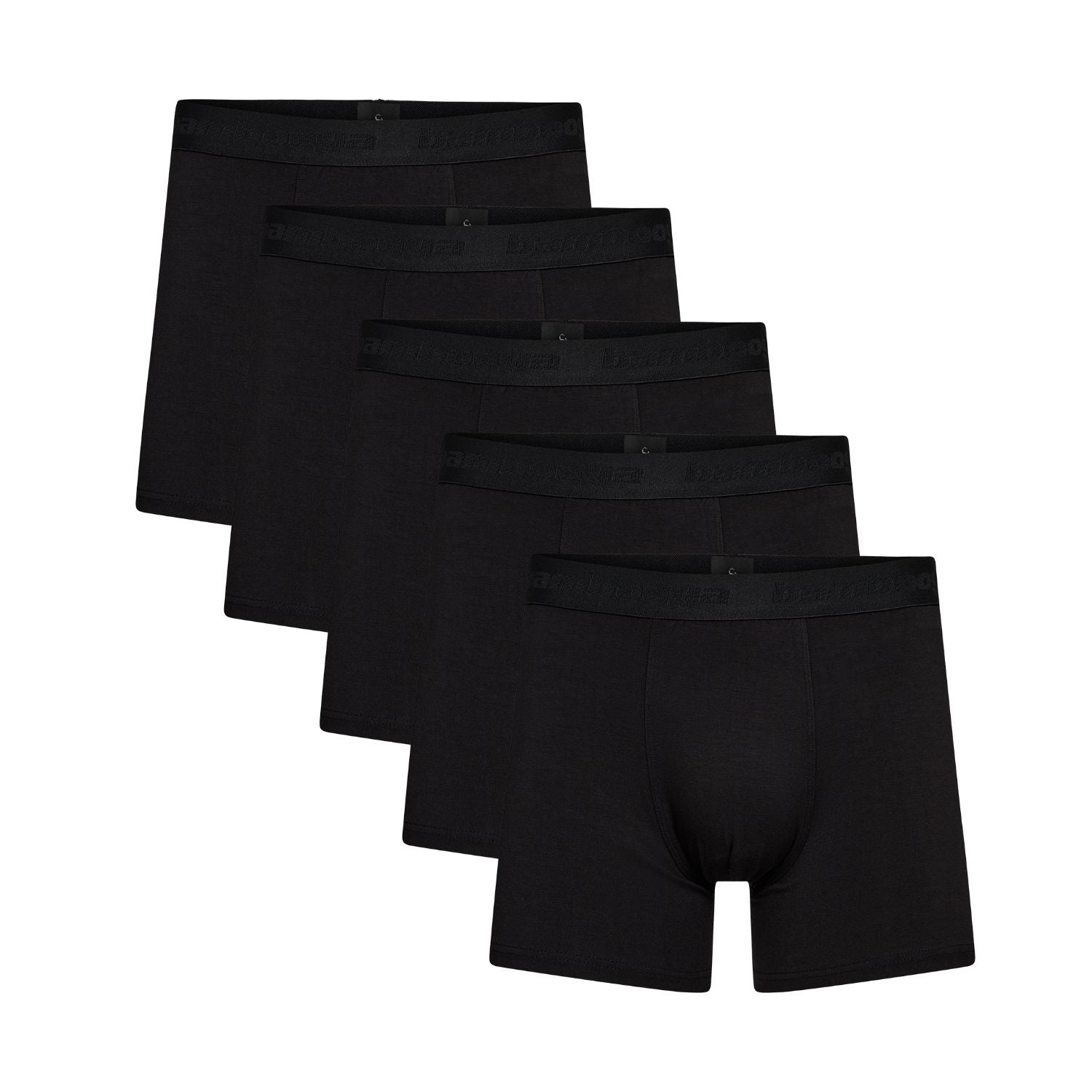 Bambus Herre underbukser - 5-pak - Sort