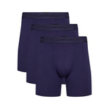 Bambus Herre underbukser - 3-pak - Ekstra længde - Blå