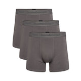 Bambus Herre underbukser - 3-pak - Gun Metal