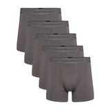 Bambus Herre underbukser - 5-pak - Gun Metal