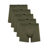 Bambus Herre underbukser - 5-pak - Navy Green