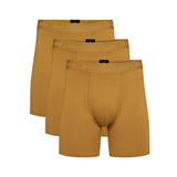 Bambus Herre underbukser - 3-pak - Ekstra længde - Kobber