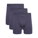 Bambus Herre underbukser - 3-pak - Ekstra længde - Blå