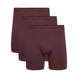 Bambus Herre underbukser - 3-pak - Ekstra længde - Bordeaux