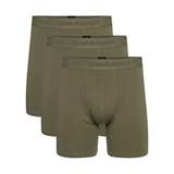 Bambus Herre underbukser - 3-pak - Ekstra længde - Navy Green